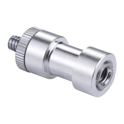 3-in-1 Screw Adapter Kit for 1/4 and 3/8 Inch Connections stainless steel 3/8 female to 1/4 male photographic adapter