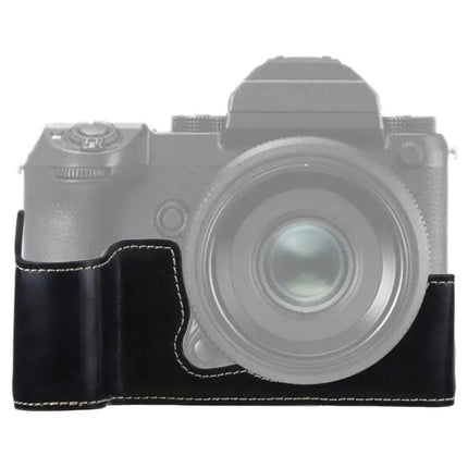 Soft PU Leather Protective Half Case for Fujifilm GFX 50S Camera