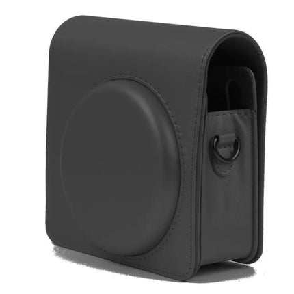 Pearly Lustre PU Leather Case with Strap for Instax SQ6 Camera