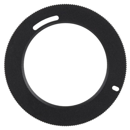 M42 Lens Adapter for Pentax K Series Cameras with Metal Construction, black metal adapter ring for mounting vintage M42 lenses