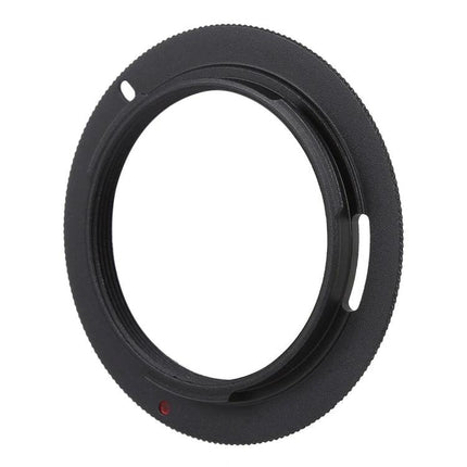 M42 Lens Adapter for Pentax K Series Cameras with Metal Construction - black metal adapter ring for mounting vintage M42 lenses
