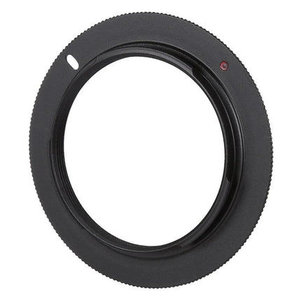 M42 Lens Adapter Ring for Nikon AI Mount and Macro Use – black metal adapter for mounting M42 lenses to Nikon AI cameras for manual macro photography