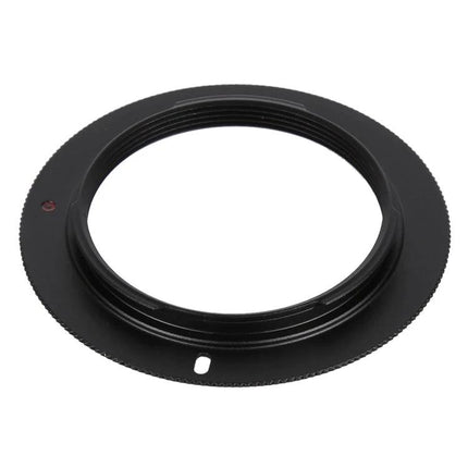 M42 Lens Adapter Ring for Nikon AI Mount and Macro Use - black metal adapter for attaching M42 lenses to Nikon AI for manual macro photography