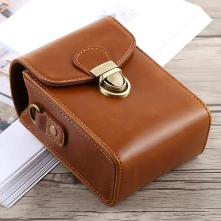 PU Leather Protective Case for Cameras with Hand Straps