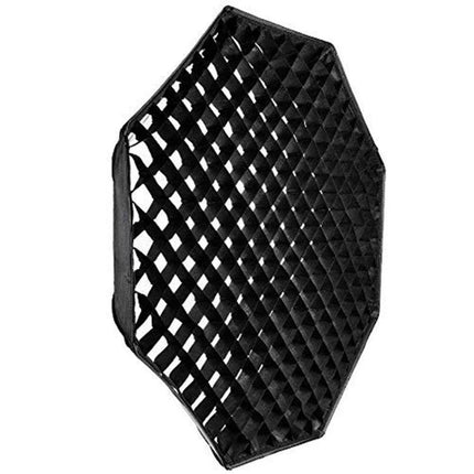 Triopo 65cm Honeycomb Octagon Softbox for Studio Lighting, black 65cm octagonal honeycomb grid for controlled portrait and product lighting