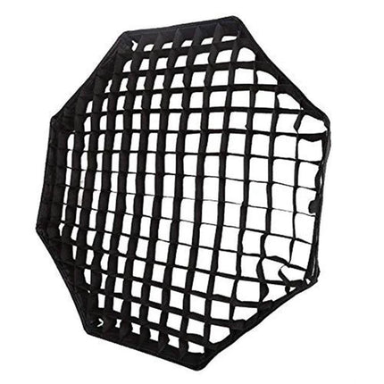 Triopo 65cm Honeycomb Octagon Softbox for Studio Lighting - black honeycomb grid softbox for controlled portrait and product lighting
