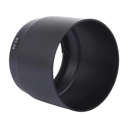 Lens Hood Shade for Canon EF 70-200mm f/4L Telephoto Lenses — black PVC hood blocks stray light and protects lens from debris
