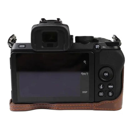 Durable PU Leather Protective Case for Nikon Z50 Camera