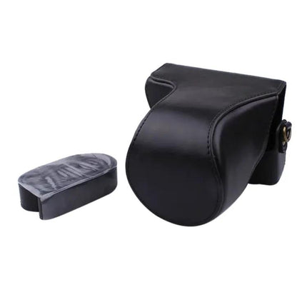 PU Leather Camera Case for Canon EOS M200 with Strap