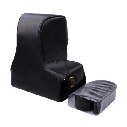 PU Leather Camera Case for Canon EOS M200 with Strap
