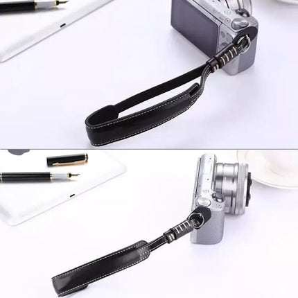 Adjustable PU Leather Hand Strap for DSLR and SLR Cameras
