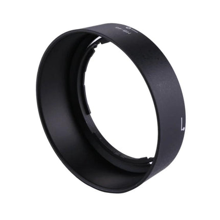 Lens Hood for Nikon Cameras, Provides Protection and Shade for AF-S 35/1.8G DX — black metal hood reducing glare and shielding lens