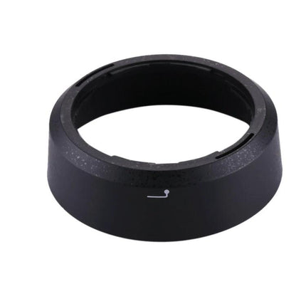 Lens Hood for Nikon Cameras, Provides Protection and Shade — black plastic hood for AF-S 35/1.8G DX to reduce glare and protect lens