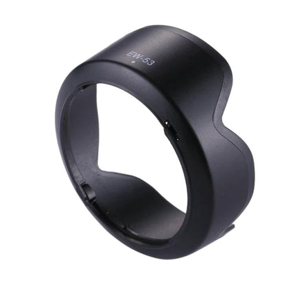 Lens Hood Shade for Canon Cameras, Offering Light Protection for Canon EF-M 15-45mm F3.5-6.3IS STM, durable PVC hood