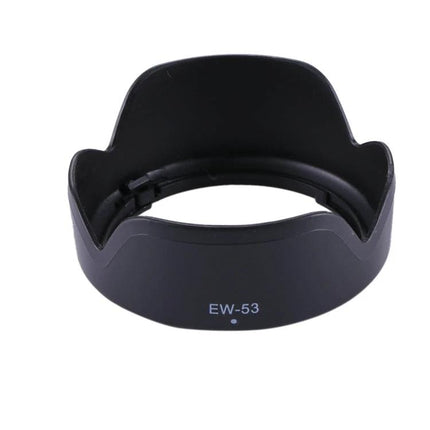 Lens Hood Shade for Canon Cameras, Offering Light Protection - EW-53 PVC hood for EF-M 15-45mm to block stray light and protect lens