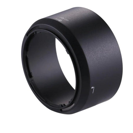 Protective Lens Hood for Nikon AF-P 70-300mm Camera Lens – black PVC hood shields lens from flare, impacts and weather