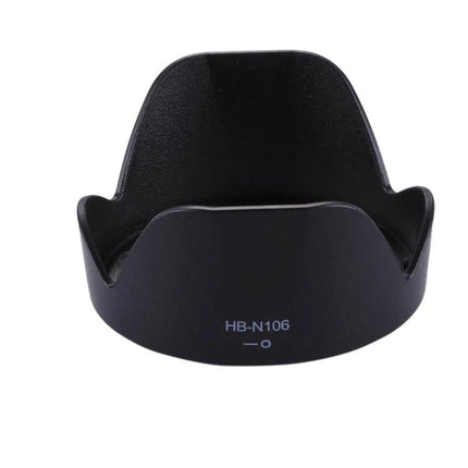 Lens Hood Shade for Nikon 18-55mm Camera Lenses Protection - black PVC petal lens hood HB-N106 to reduce flare and protect lens