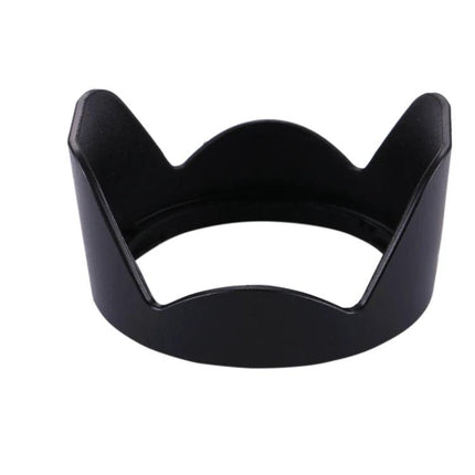 Lens Hood Shade for Nikon 18-55mm Camera Lenses Protection - black petal lens hood protecting from flare and impacts