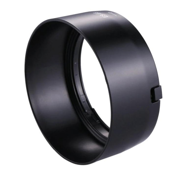 Lens Hood for Canon EOS Cameras - Shade and Protect Lenses, black PVC lens hood reducing flare and protecting lens