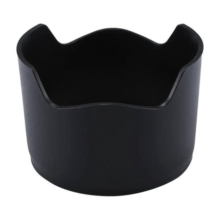 Lens Hood for Nikon Cameras, Offering Shade and Lens Protection — petal-shaped hood for AF-S Nikkor 24-70mm f/2.8G, blocks flare and protects lens