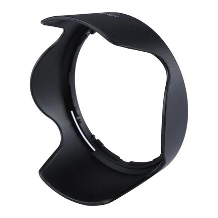 Lens Hood for Nikon 16-85mm Camera Lens Protection and Shade - black PVC petal hood minimizes glare and protects lens from bumps and dust