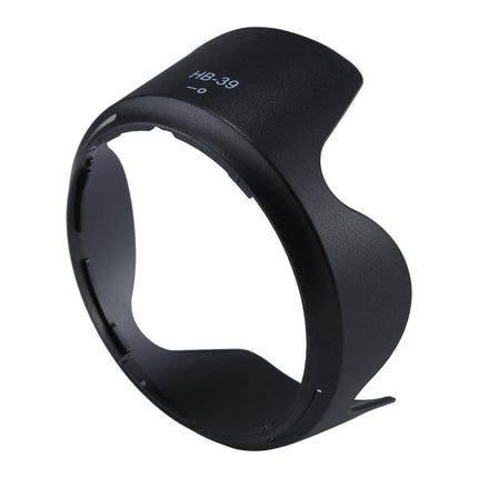 Lens Hood for Nikon 16-85mm Camera Lens Protection and Shade - black HB-39 PVC lens hood minimizing glare and protecting 16-85mm lens
