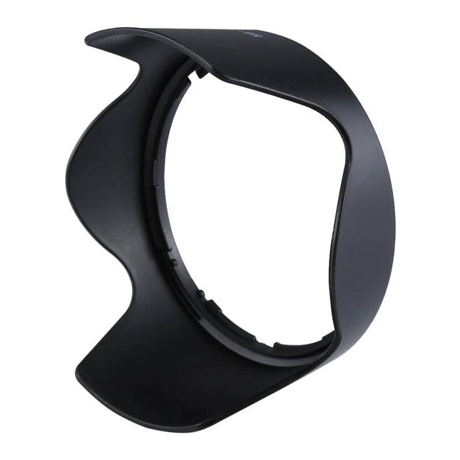 Lens Hood Shade for Nikon 18-200mm Lenses Protection — black PVC petal-style hood blocking stray light and protecting lens from bumps and dust