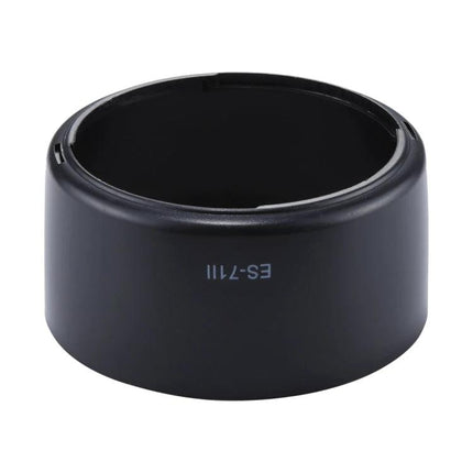 ES-71 II Lens Hood for Shading and Protecting Canon Camera Lenses - black bayonet hood for Canon EF 50mm f/1.4 USM, reduces flare and protects lens