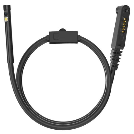 USmart E2 Waterproof Endoscope for Ulefone Device Inspections – black waterproof probe with uSmart expansion connector cable