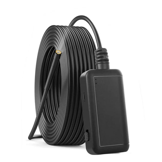 Wireless Endoscope Camera for Inspections with 5-Meter Cable - 5.5mm lens inspection camera with long black 5m cable for plumbing, automotive, DIY inspections