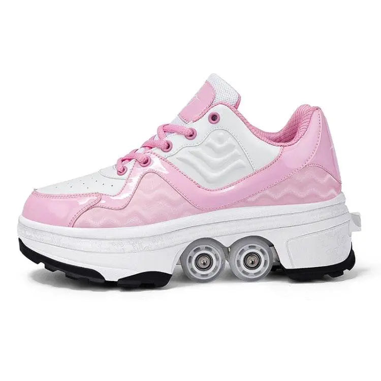 DF09 Children Runaway Sports Shoes Roller Skates 33-40 Fun 