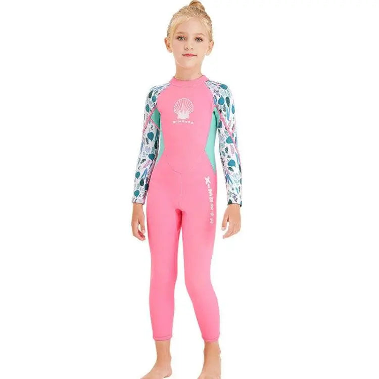 DIVE & SAIL M150556K Shell Pattern Children Diving Suit Fun