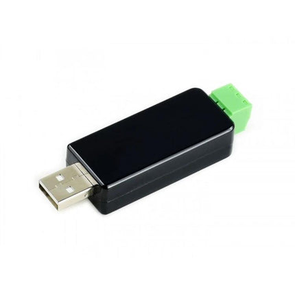 Waveshare USB to RS485 Converter for Industrial Data Transfer compact USB-to-RS485 adapter for factory automation and remote sensor monitoring