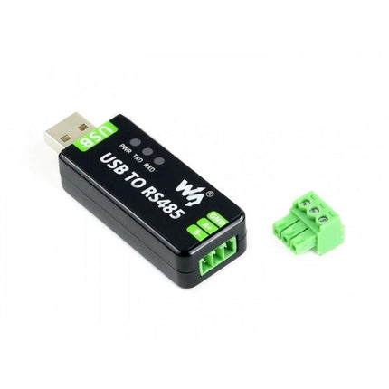 Waveshare USB to RS485 Converter for Industrial Data Transfer compact USB to RS485 adapter for reliable long‑distance industrial communications