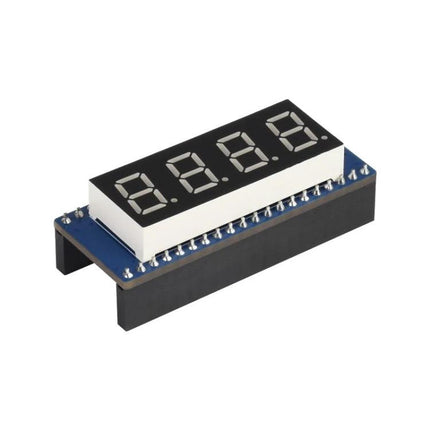 Waveshare Red 4-Digit 8-Segment Display for Raspberry Pi Projects - red LED numeric module with SPI-compatible pins for timers and counters