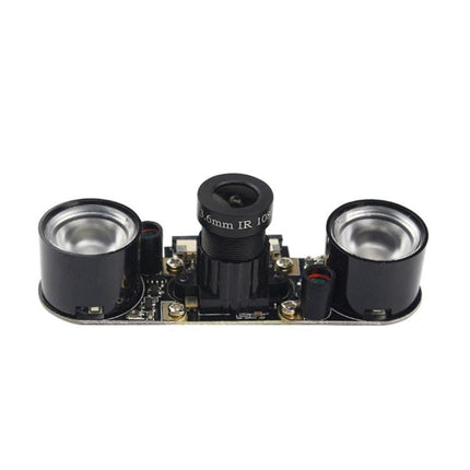Infrared Night Vision Camera for Raspberry Pi Imaging Projects - 5MP module with built-in IR LEDs for low-light surveillance and wildlife monitoring