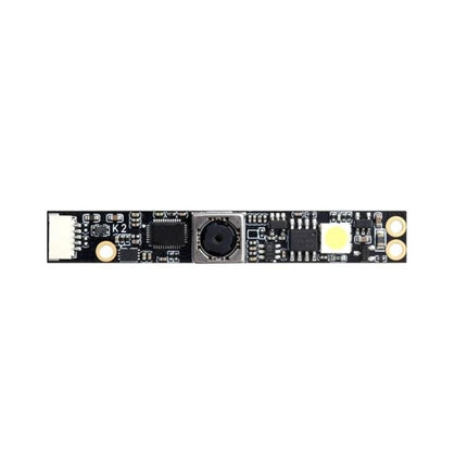 Waveshare 5MP USB Camera Module for Everyday Video Recording - slim PCB camera module with 5MP sensor, USB connector, LED and mounting holes