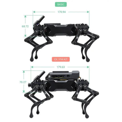 Waveshare WAVEGO Bionic Dog-Like Robot, Basic Version