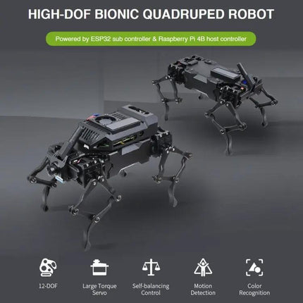 Waveshare WAVEGO Bionic Dog-Like Robot, Basic Version