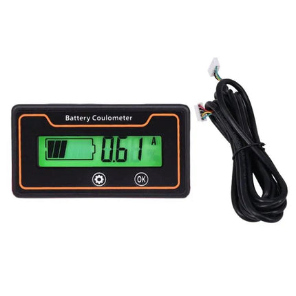 Digital Battery Charge Meter for Lead-Acid and Lithium Batteries