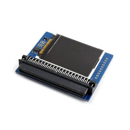 Waveshare 1.8 Inch Colorful LCD Display Module for Micro:Bit showing compact screen and edge connector for educational projects