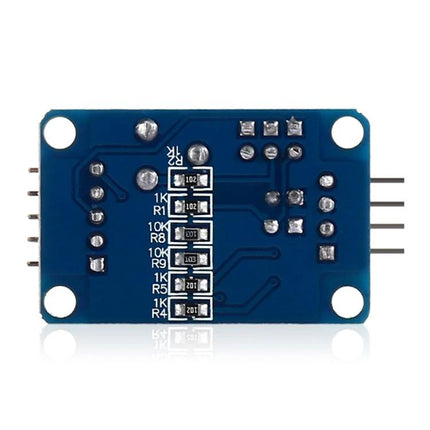 PCF8591 Analog to Digital Converter Module for DIY Electronics - blue PCB module showing resistors and I2C pins for Arduino/Raspberry Pi projects