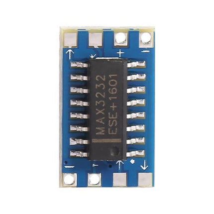 Mini 2-Piece RS232 to TTL Level Conversion Board for Devices with MAX3232CSE chip top view