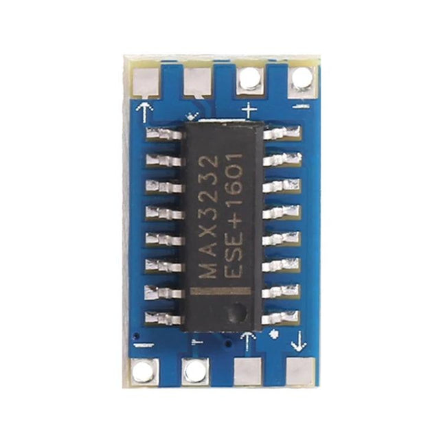 Mini 2-Piece RS232 to TTL Level Conversion Board for Devices with MAX3232CSE chip top view