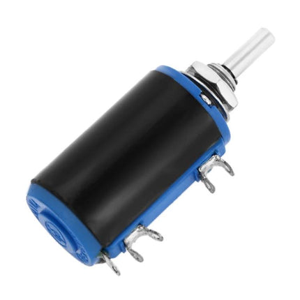 Multiturn Precision Potentiometer for Electronic Adjustments compact multiturn potentiometer for precise audio, motor control and DIY voltage tuning