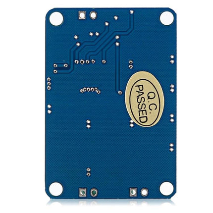 Compact 35W Mono Digital Amplifier for Audio Projects - blue compact PCB with TDA8932, Q.C. passed sticker