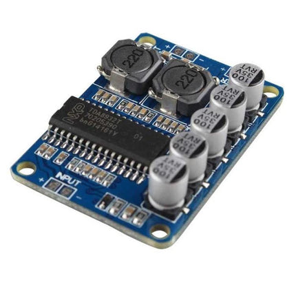 Compact 35W Mono Digital Amplifier for Audio Projects - TDA8932 compact PCB module for upgrading active speakers and prototyping