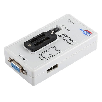 USB ISP Programmer for Repairing Computer Motherboards – compact USB ISP programmer for reading/writing EEPROM and EDID on motherboards