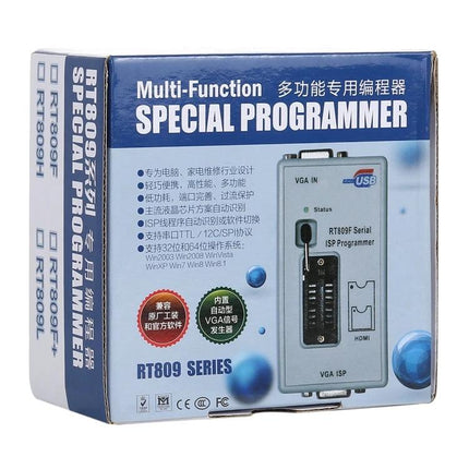 USB ISP Programmer for Repairing Computer Motherboards - RT809 Multi-Function Special Programmer box image