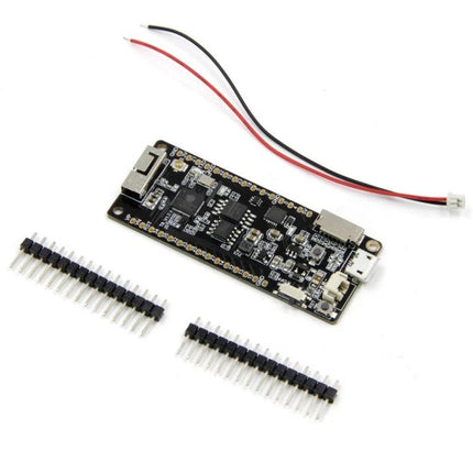 TTGO T8 ESP32 WiFi Bluetooth Module for DIY Wireless Projects compact ESP32-WROVER board with USB, headers and power cable for IoT prototypes